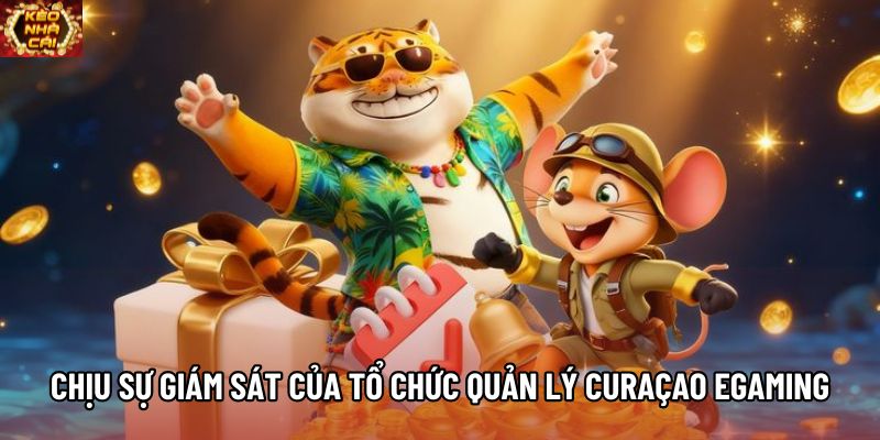 Chịu sự giám sát của tổ chức quản lý Curaçao eGaming Chịu sự giám sát của tổ chức quản lý Curaçao eGaming